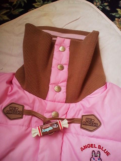 美品エンジェルブルーダウンジャケット150 < ブランド  美品エンジェルブルーダウンジャケット150 < ブランドの