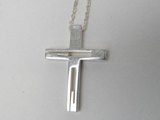 グッチ Gモチーフ クロス 十字架 ネックレス ペンダント SV925【送料無料】 < ブランド グッチ Gモチーフ クロス 十字架 ネックレス ペンダント SV925【送料無料】 < ブランドの