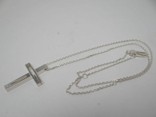 グッチ Gモチーフ クロス 十字架 ネックレス ペンダント SV925【送料無料】 < ブランド グッチ Gモチーフ クロス 十字架 ネックレス ペンダント SV925【送料無料】 < ブランドの