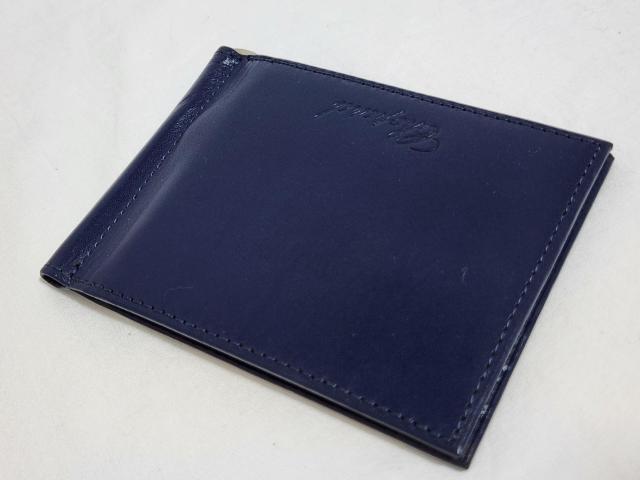 正規未 ショパール ロゴ レザーマネークリップ 紺 エンブレムアイコン 二つ折り 財布 カードケース有 ペーパーウォレット 付属有 < ブランド  正規未 ショパール ロゴ レザーマネークリップ 紺 エンブレムアイコン 二つ折り 財布 カードケース有 ペーパーウォレット 付属有 < ブランドの