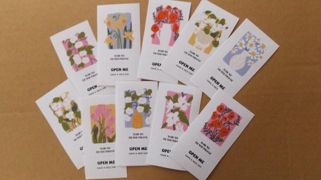 �A�@Thank you�V�[��  �J���t���ȉԕ��@�c���^�C�v 