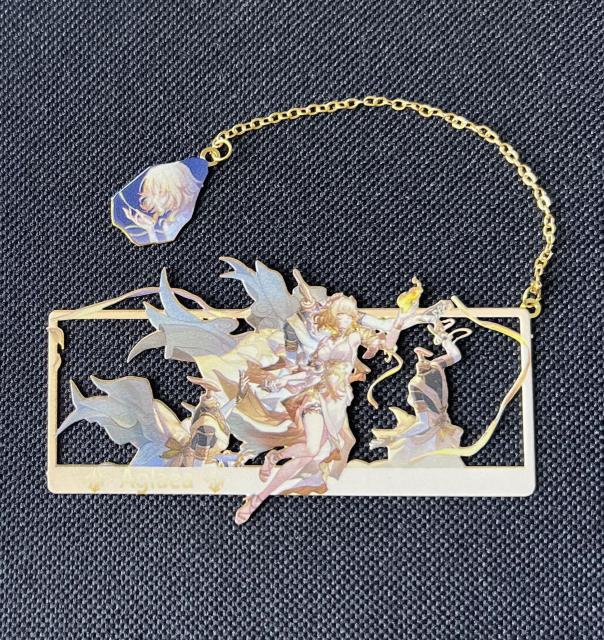 崩壊スターレイル 金属製ブックマークしおり アグライア < ホビー 崩壊スターレイル 金属製ブックマークしおり アグライア < ホビーの