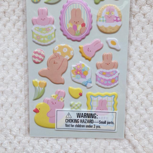 新品 ぷくっと イースター うさぎ シール ステッカー デコ コラージュ シール帳 N2m < インテリア/ライフ 新品 ぷくっと イースター うさぎ シール ステッカー デコ コラージュ シール帳 N2m < インテリア/ライフの