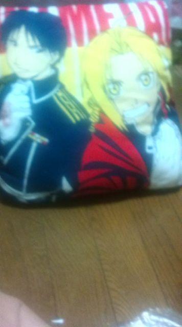鋼の錬金術師エド&ロイ〜写真入りクッション < アニメ/コミック/キャラクター  鋼の錬金術師エド&ロイ〜写真入りクッション  < アニメ/コミック/キャラクターの