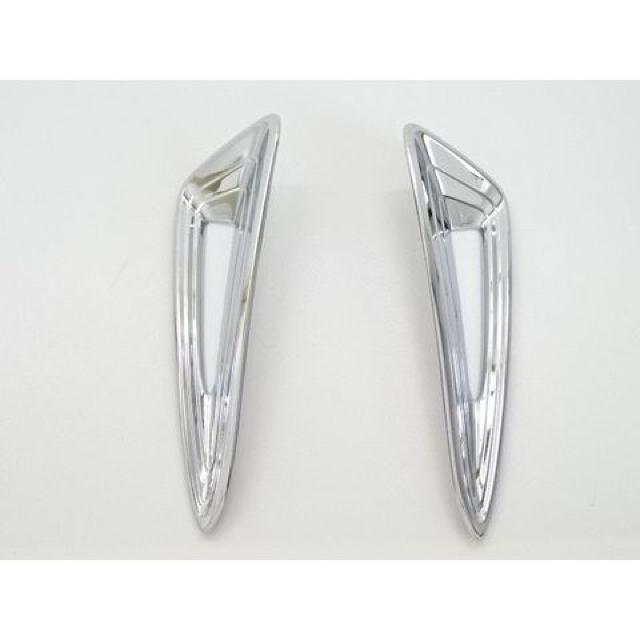 トヨタ C-HR ZYX10 NGX50型 クロームメッキ フロント コーナー リング < 自動車/バイク トヨタ C-HR ZYX10 NGX50型 クロームメッキ フロント コーナー リング < 自動車/バイク