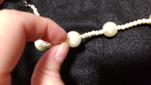 ※長さ40pイミテーションパールネックレス < 女性アクセサリー/時計  ※長さ40pイミテーションパールネックレス < 女性アクセサリー/時計の