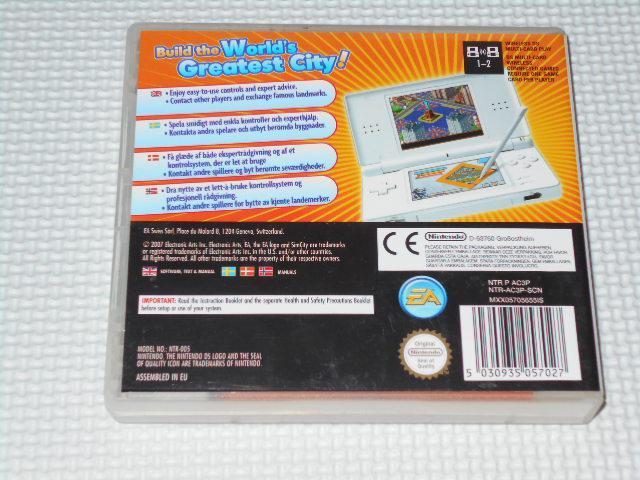 DS★SIMCITY DS 海外版 EU版★箱付・説明書付・ソフト付 < ゲーム本体/ソフト  DS★SIMCITY DS 海外版 EU版★箱付・説明書付・ソフト付 < ゲーム本体/ソフトの