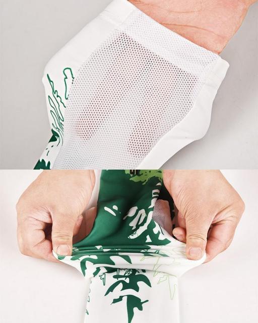 爆ヤス価格790円★スポーツ時 日常使いにも◎おしゃれなプリントデザイン♪男女兼用スポーツ用アームカバー メッシュ×グリーン1M < 女性ファッション 爆ヤス価格790円★スポーツ時 日常使いにも◎おしゃれなプリントデザイン♪男女兼用スポーツ用アームカバー メッシュ×グリーン1M < 女性ファッションの