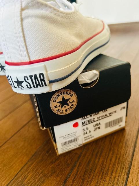 converse All STARスニーカー24.5a新品未使用箱タグ付♪東京大丸購入。送込♪ < ブランド  converse All STARスニーカー24.5a新品未使用箱タグ付♪東京大丸購入。送込♪ < ブランドの