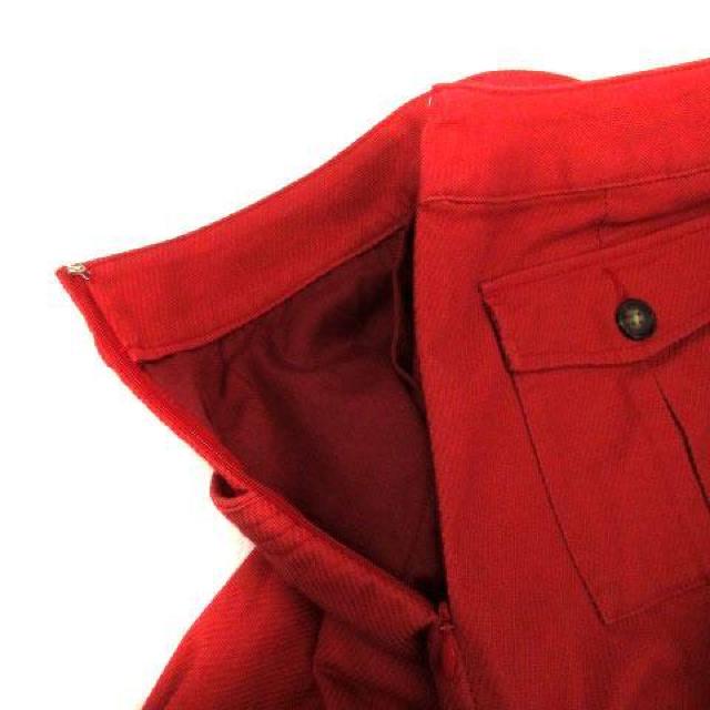 EDDIE BAUER フレアスカート ひざ丈 P8 赤 レッド < 女性ファッション  EDDIE BAUER フレアスカート ひざ丈 P8 赤 レッド < 女性ファッションの