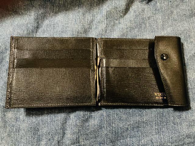 virtuoso イタリア製 レザー 本革 マネークリップ 財布 薄型 メンズ レディース < 男性ファッション  virtuoso イタリア製 レザー 本革 マネークリップ 財布 薄型 メンズ レディース < 男性ファッションの