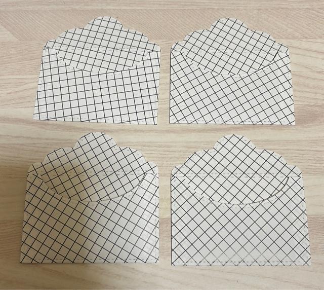 ミニ封筒 4枚 < ペット/手芸/園芸 ミニ封筒 4枚 < ペット/手芸/園芸の