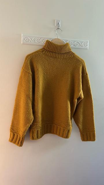 ユニクロ ローゲージタートルネックセーター イエロー マスタード 長袖ニット L < ブランド ユニクロ ローゲージタートルネックセーター イエロー マスタード 長袖ニット L < ブランドの