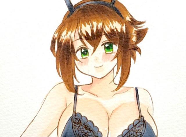 自作イラスト/艦これ/陸奥/下着 < アニメ/コミック/キャラクター 自作イラスト/艦これ/陸奥/下着 < アニメ/コミック/キャラクターの