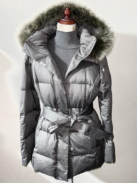 BALMAIN �o���}�� ���� �t�H�b�N�X �є� ���A���t�@�[ �_�E�� �W���P�b�g �R�[�g M ���K �C�O �n�C�u�����h �A�E�^�[ �� �����t�@�b�V������ 