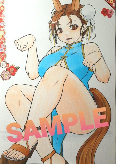 自作イラストB5 ストリートファイター/春麗 うまコスプレ < アニメ/コミック/キャラクター 自作イラストB5 ストリートファイター/春麗 うまコスプレ < アニメ/コミック/キャラクターの