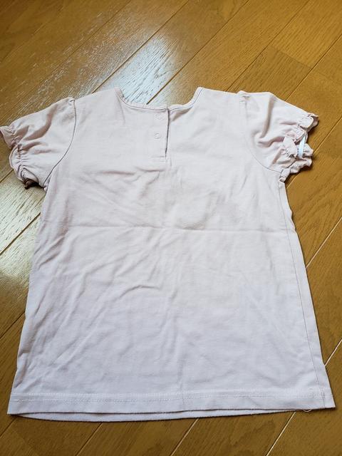 ☆美品☆マザーウェイズ☆薄いピンク半袖カットソーTシャツ☆110 < キッズ/ベビー  ☆美品☆マザーウェイズ☆薄いピンク半袖カットソーTシャツ☆110 < キッズ/ベビーの