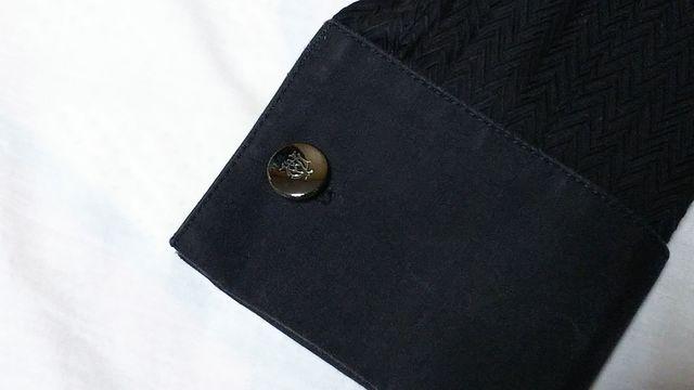 正規レア アルフレッドダンヒル ADロゴ エンブレムオーバルカフス黒 ブラックカフリンクスボタン 付属有 < ブランド 正規レア アルフレッドダンヒル ADロゴ エンブレムオーバルカフス黒 ブラックカフリンクスボタン 付属有 < ブランドの