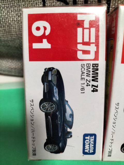 トミカ 旧61 BMW Z4 初回箱と初回特別カラー 新品 未開封 2個セット < ホビー  トミカ 旧61 BMW Z4 初回箱と初回特別カラー 新品 未開封 2個セット < ホビーの