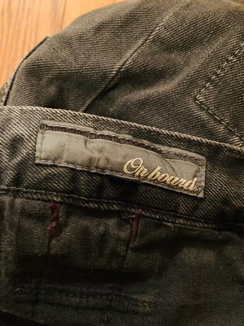 on board オンボード デニム ジーンズ ジーパン ブラック 日本製 ブーツカット メンズ クラッシュ  < ブランド  on board オンボード デニム ジーンズ ジーパン ブラック 日本製 ブーツカット メンズ クラッシュ  < ブランドの