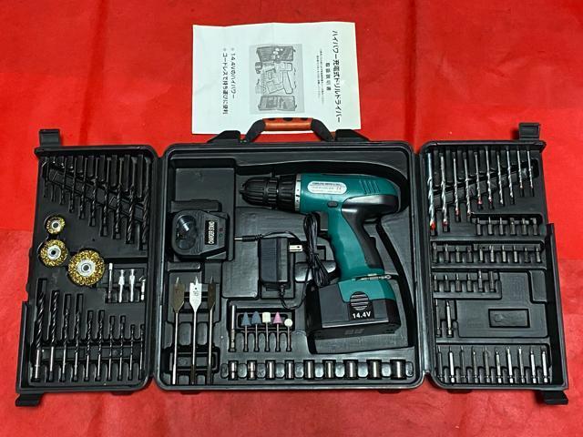 ハイパワー充電式ドリルドライバー 未使用品 14.4V 美品 4523-06-1 < ペット/手芸/園芸  ハイパワー充電式ドリルドライバー 未使用品 14.4V 美品 4523-06-1  < ペット/手芸/園芸の