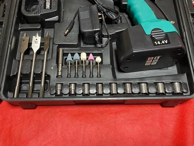 ハイパワー充電式ドリルドライバー 未使用品 14.4V 美品 4523-06-1 < ペット/手芸/園芸  ハイパワー充電式ドリルドライバー 未使用品 14.4V 美品 4523-06-1 < ペット/手芸/園芸の