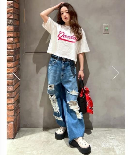 ロデオクラウンズ 【UNISEX】アソートピグメントTシャツ(Mショート丈) < ブランド ロデオクラウンズ 【UNISEX】アソートピグメントTシャツ(Mショート丈) < ブランドの