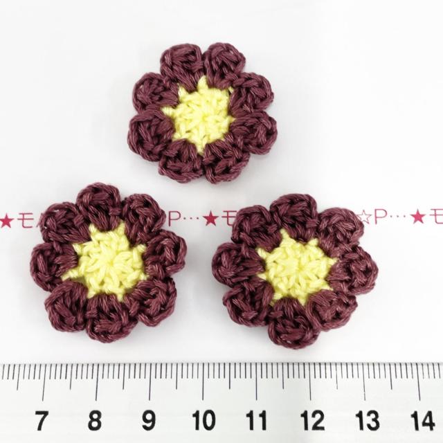 1*ハンドメイド♪花びらよれないお花モチーフ 5 < ペット/手芸/園芸  1*ハンドメイド♪花びらよれないお花モチーフ 5  < ペット/手芸/園芸の