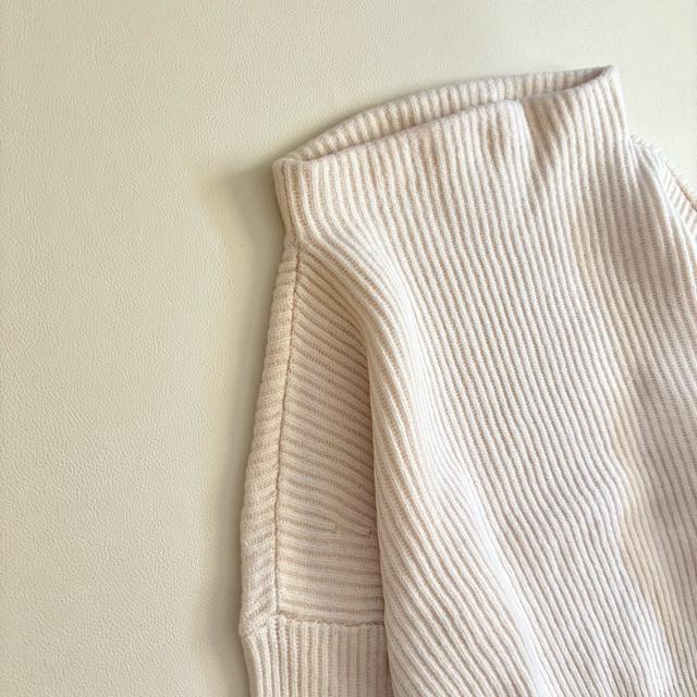 ◆美品◆5.8万◆ドゥーズィエムクラス◆ボトルネックニット◆白アイボリー◆M相当 < 女性ファッション ◆美品◆5.8万◆ドゥーズィエムクラス◆ボトルネックニット◆白アイボリー◆M相当 < 女性ファッションの