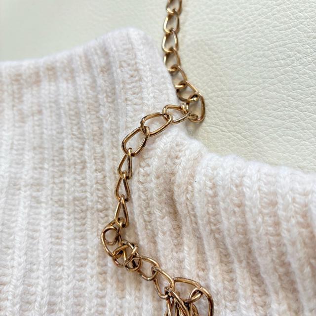 ◆美品◆5.8万◆ドゥーズィエムクラス◆ボトルネックニット◆白アイボリー◆M相当 < 女性ファッション ◆美品◆5.8万◆ドゥーズィエムクラス◆ボトルネックニット◆白アイボリー◆M相当 < 女性ファッションの