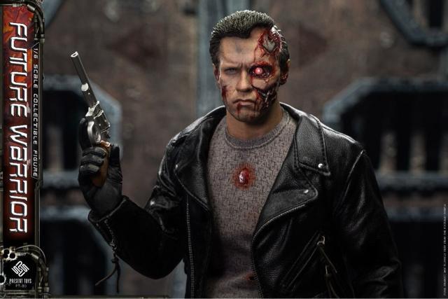 PRESENT TOYS PT-SP80 �^�[�~�l�[�^�[T-800 �o�g���_���[�W Terminator Judgment Day �� �z�r�[�� 