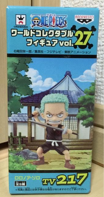 ワンピース ワールドコレクタブルフィギュア vol.27 TV217 ゾロ < アニメ/コミック/キャラクター  ワンピース ワールドコレクタブルフィギュア vol.27 TV217 ゾロ  < アニメ/コミック/キャラクターの