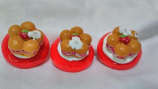 【マグネット】☆ハンドメイド☆スイーツ☆3個☆ < 女性ファッション 【マグネット】☆ハンドメイド☆スイーツ☆3個☆ < 女性ファッションの