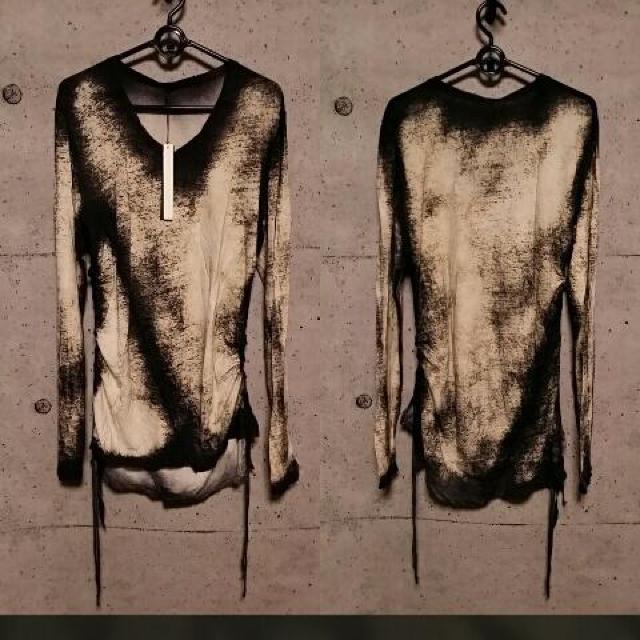 新品KMRIIケムリ Discharged Side Shirring Cut/LS 2 < ブランド  新品KMRIIケムリ Discharged Side Shirring Cut/LS 2 < ブランドの