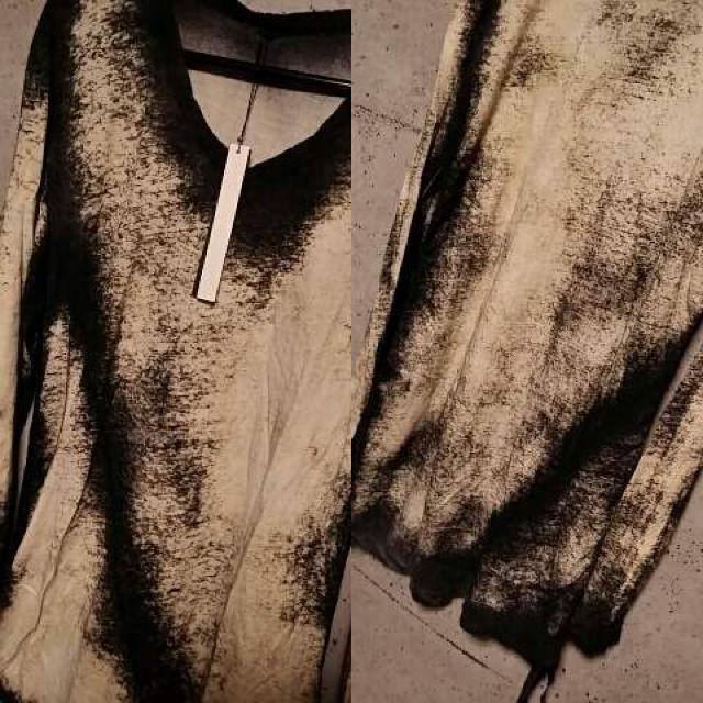 新品KMRIIケムリ Discharged Side Shirring Cut/LS 2 < ブランド  新品KMRIIケムリ Discharged Side Shirring Cut/LS 2 < ブランドの