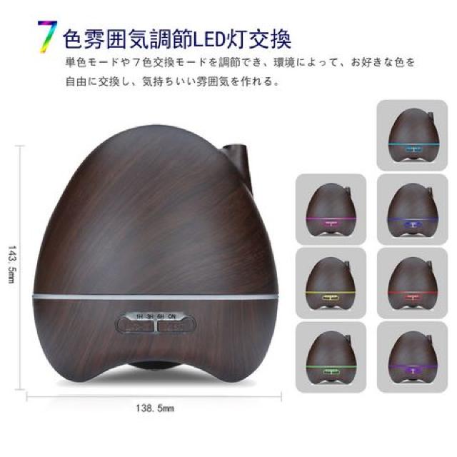 送料無料★アロマディフューザー 超音波式 卓上加湿器 < 家電/AV  送料無料★アロマディフューザー 超音波式 卓上加湿器 < 家電/AVの