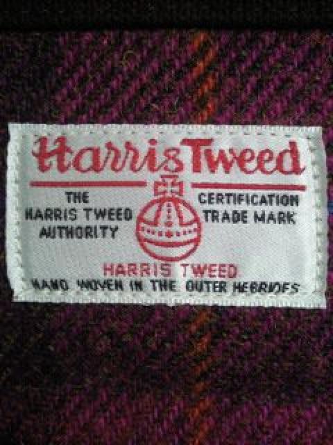 Harris Tweed ハリスツイード ミニ トートバッグ パープル < ブランド  Harris Tweed ハリスツイード ミニ トートバッグ パープル  < ブランドの