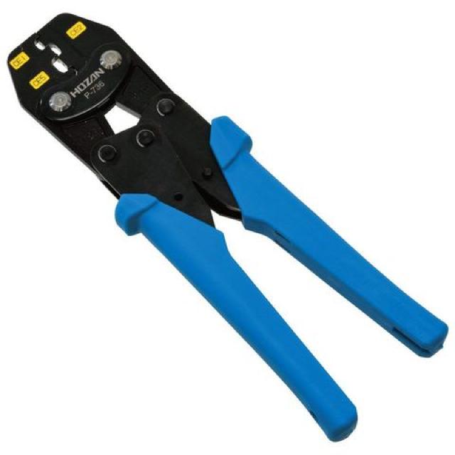 ホーザン(HOZAN) 圧着工具サイズCE1/2/5 P-736 < ペット/手芸/園芸  ホーザン(HOZAN) 圧着工具サイズCE1/2/5 P-736  < ペット/手芸/園芸の