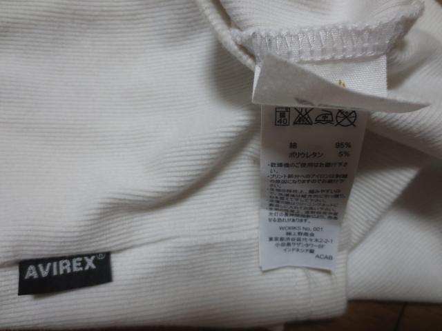 AVIREX U.S.A.  アビレックス 綿 半袖 Tシャツ L  鰹纐商会 < ブランド  AVIREX U.S.A.  アビレックス 綿 半袖 Tシャツ L  鰹纐商会 < ブランドの
