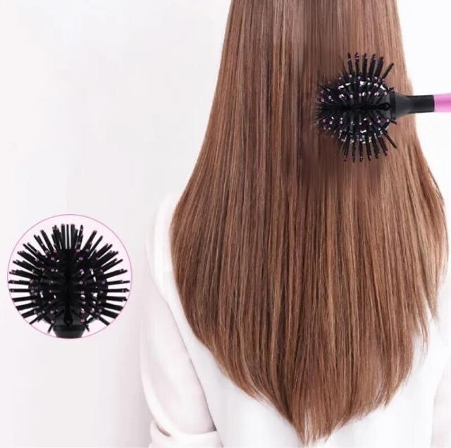 定価1,590円【新品】耐熱360℃スタイリングヘアブラシ●黒●3Dロールブラシ●ゆるふわ巻き髪 ボリュームアップ ヘアセット < ヘルス/ビューティー  定価1,590円【新品】耐熱360℃スタイリングヘアブラシ●黒●3Dロールブラシ●ゆるふわ巻き髪 ボリュームアップ ヘアセット < ヘルス/ビューティーの