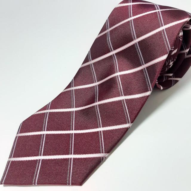 美品   Linea Monica ネクタイ  赤系  600 < 男性ファッション  美品   Linea Monica ネクタイ  赤系  600  < 男性ファッションの