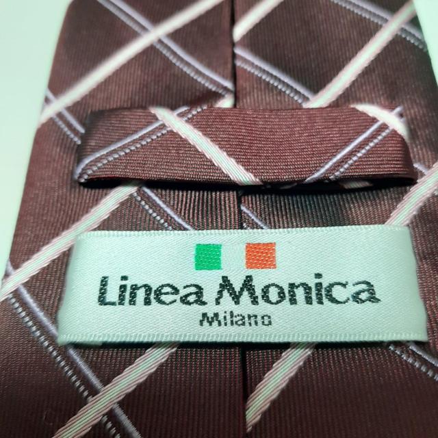 美品   Linea Monica ネクタイ  赤系  600 < 男性ファッション  美品   Linea Monica ネクタイ  赤系  600 < 男性ファッションの