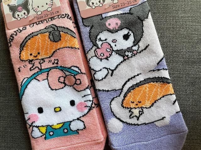 ♯新品♯サンリオ KIRIMIちゃん キティちゃん クロミちゃん  ソックス 靴下 2点まとめ売り!! < 女性ファッション  ♯新品♯サンリオ KIRIMIちゃん キティちゃん クロミちゃん  ソックス 靴下 2点まとめ売り!! < 女性ファッションの