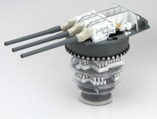 1/200 装備品シリーズ  戦艦大和 九四式46センチ3連装主砲塔(増設機銃付) < ホビー  1/200 装備品シリーズ  戦艦大和 九四式46センチ3連装主砲塔(増設機銃付) < ホビーの