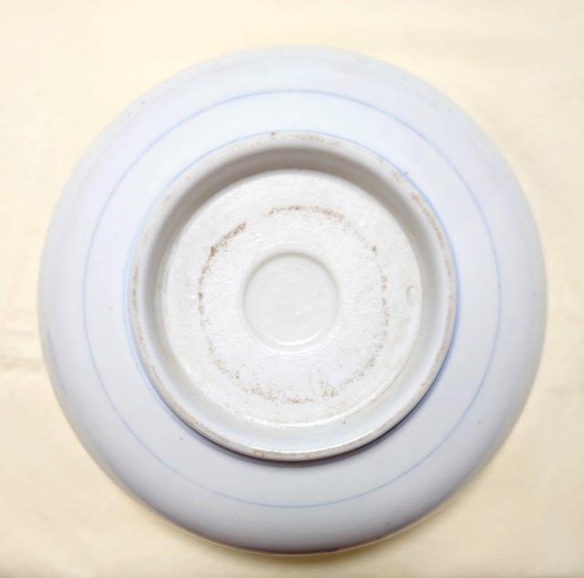 江戸時代? 有田焼 染付輪花 直径24cm 大鉢 盛鉢 < インテリア/ライフ 江戸時代? 有田焼 染付輪花 直径24cm 大鉢 盛鉢 < インテリア/ライフの