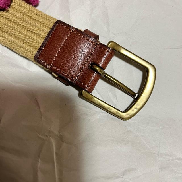 【POLO RALPH LAUREN】 メッシュ / カジュアルベルト / 茶 < ブランド 【POLO RALPH LAUREN】 メッシュ / カジュアルベルト / 茶 < ブランドの