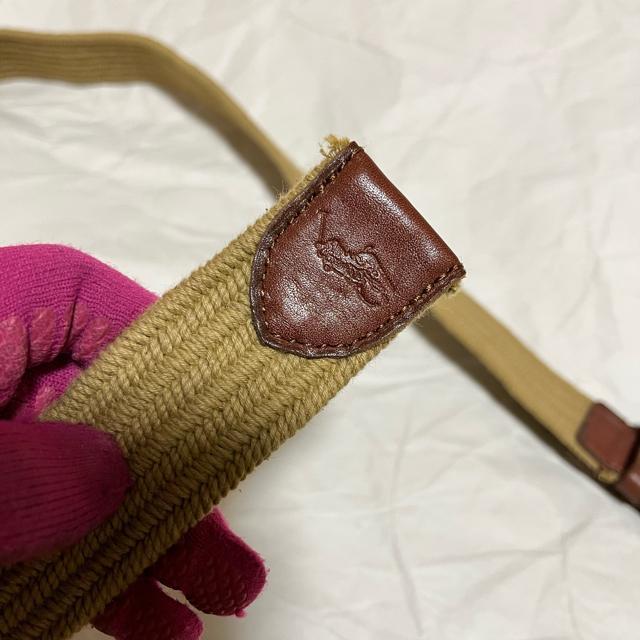 【POLO RALPH LAUREN】 メッシュ / カジュアルベルト / 茶 < ブランド 【POLO RALPH LAUREN】 メッシュ / カジュアルベルト / 茶 < ブランドの