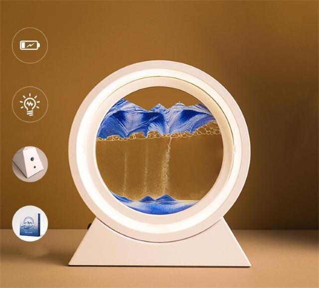山水画 3D砂アート 充電式 発光砂時計 リビング装飾 人気デザイン < インテリア/ライフ 山水画 3D砂アート 充電式 発光砂時計 リビング装飾 人気デザイン < インテリア/ライフの