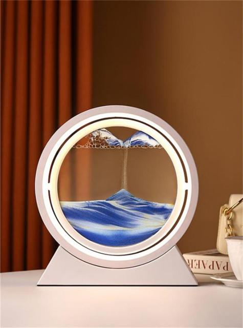 山水画 3D砂アート 充電式 発光砂時計 リビング装飾 人気デザイン < インテリア/ライフ 山水画 3D砂アート 充電式 発光砂時計 リビング装飾 人気デザイン < インテリア/ライフの