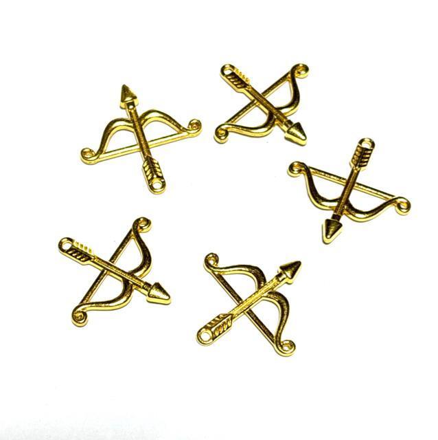5052 金色 エンジェルの矢 5個 金属パーツ アクセサリーチャーム ハンドメイド材料 < ペット/手芸/園芸 5052 金色 エンジェルの矢 5個 金属パーツ アクセサリーチャーム ハンドメイド材料 < ペット/手芸/園芸の